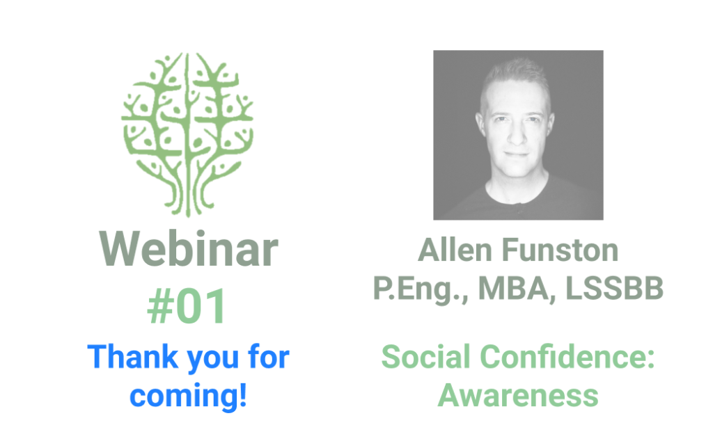 ugeddit webinar social confidence awareness allen funston sentience